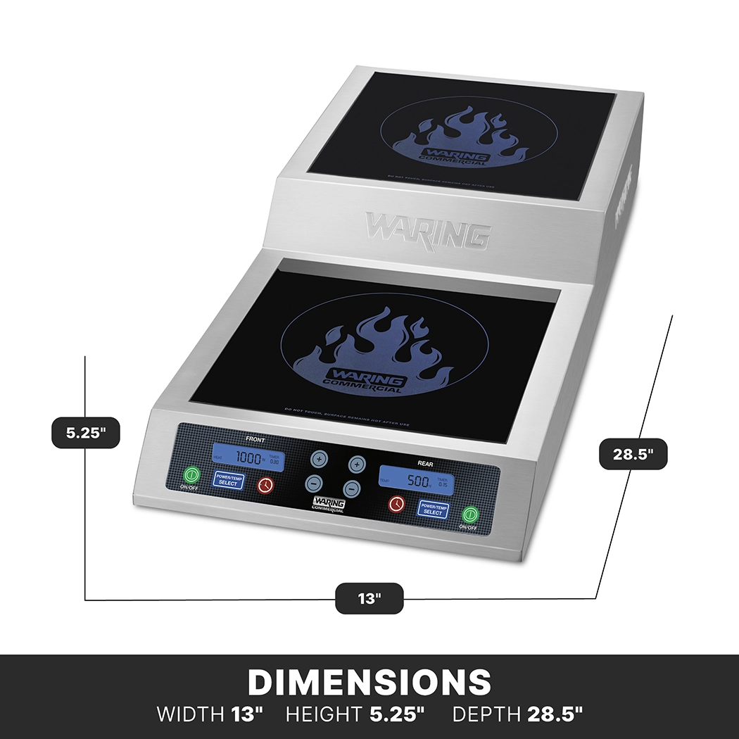 Step-Up Double Induction Range